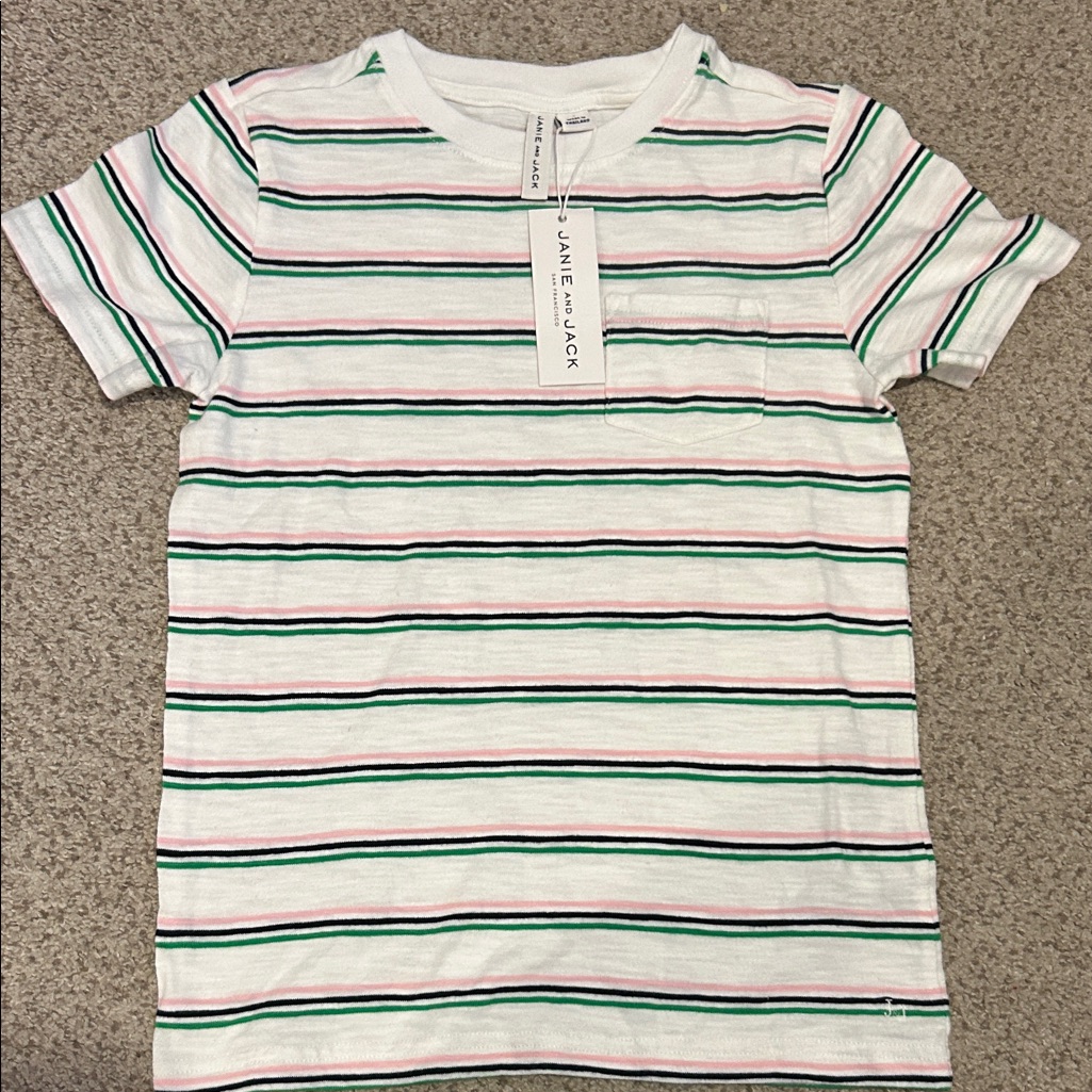 Nwt Janie & Jack Striped T Shirt, 7